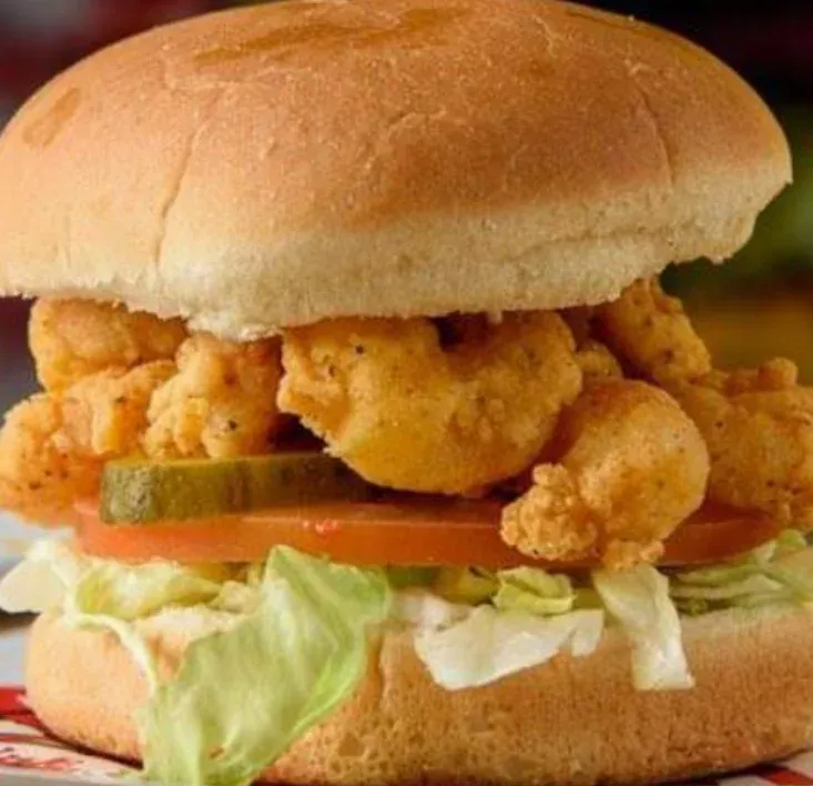 Fried Shrimp Bun